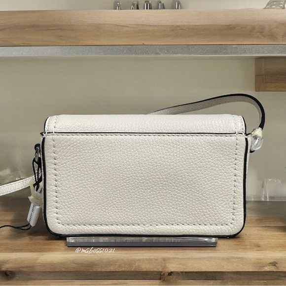 MARC JACOBS Groove Leather Mini Crossbody + Cardholder in Cotton NWT - Picture 4 of 10